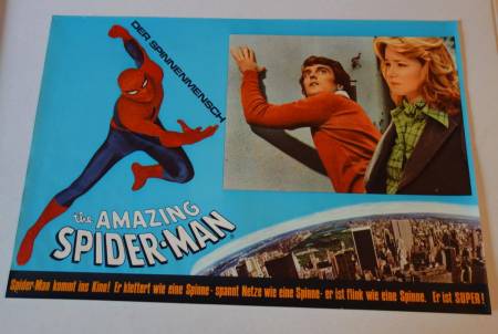 Spiderman der Spinnenmensch originales deutsches Fotobust-Set